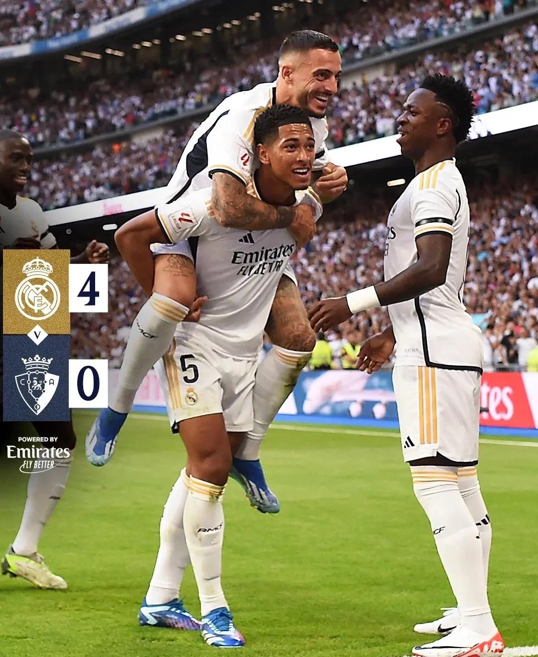 奥萨苏纳主场战平皇家社会，稳固中游排名