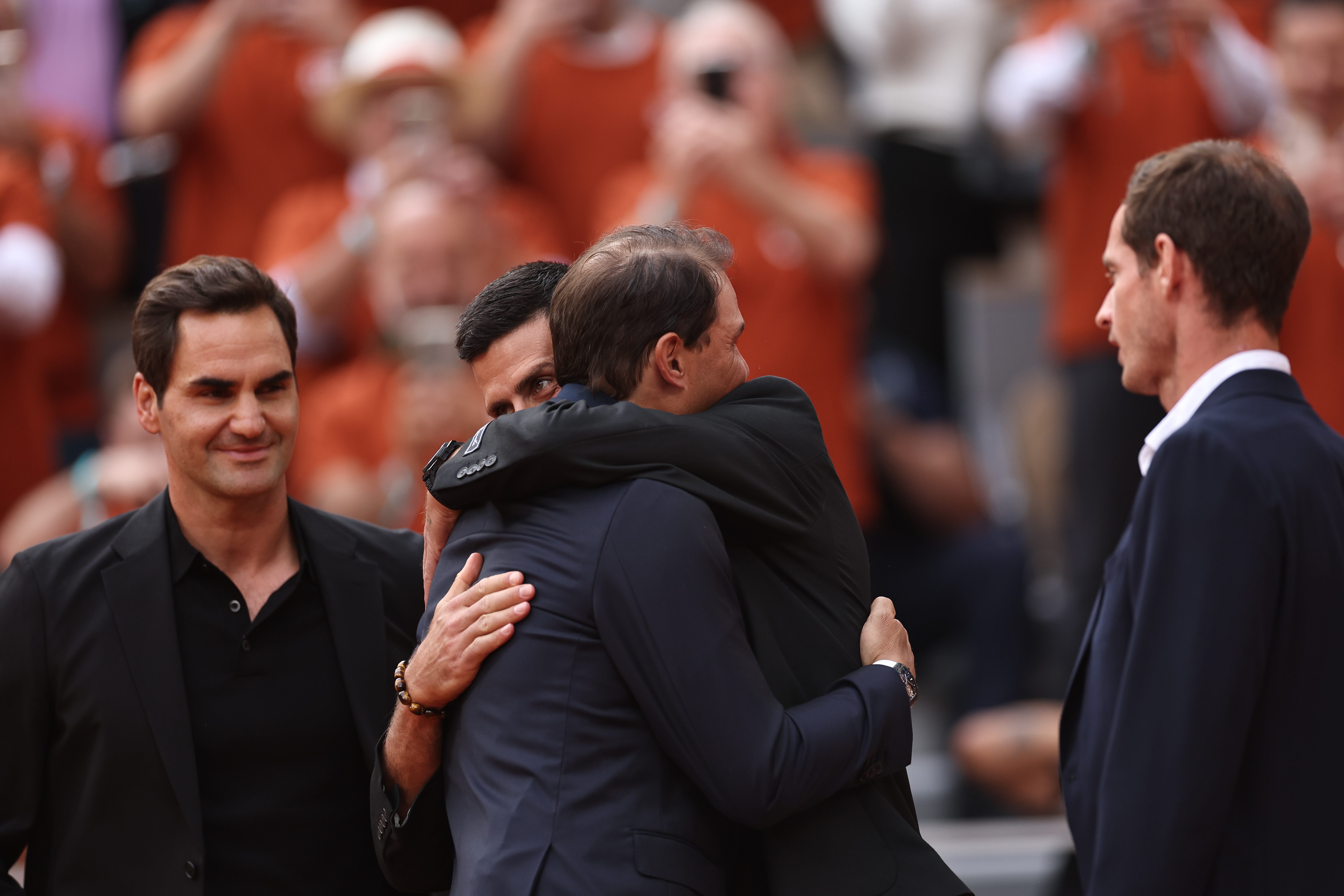 日本网球队鏖战意大利网球队，纳达尔送出助攻