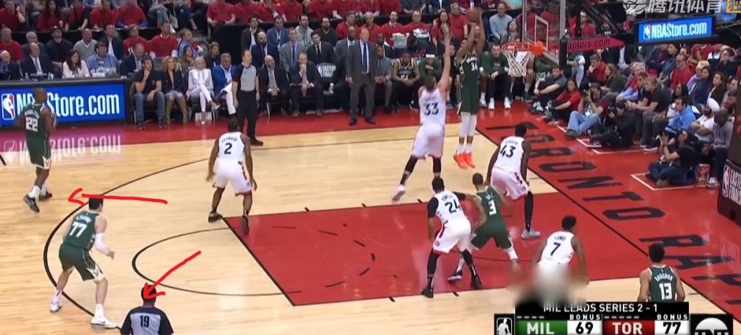 猛龙大胜雄鹿，洛瑞表现抢眼捷豹砍下分